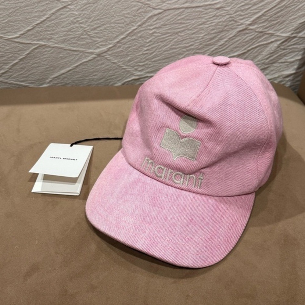 Authentic New with Tags Isabel Marant Pink Baseball Cap Hat